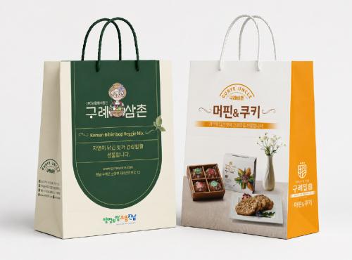 올리브온 [쇼핑백] : 패키지 디자인