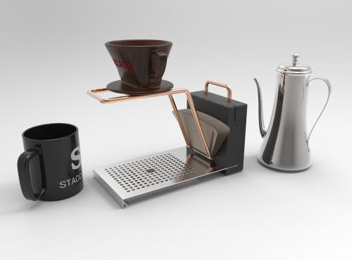 모듈형 드립 커피 스테이션(Modular Drip Coffee Station)