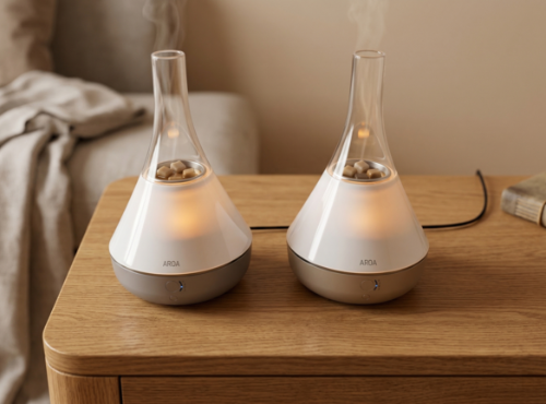 천연 아로마 가습 워머 ​(Natural Aroma Humidifier Warmer)
